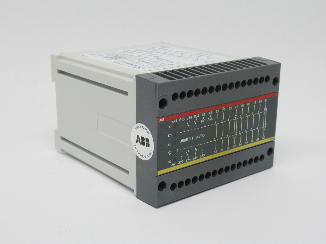 ABB 2TLA010025R0000 Safety Relay JSBRT11 24VDC 4-Input 7-Output NEW