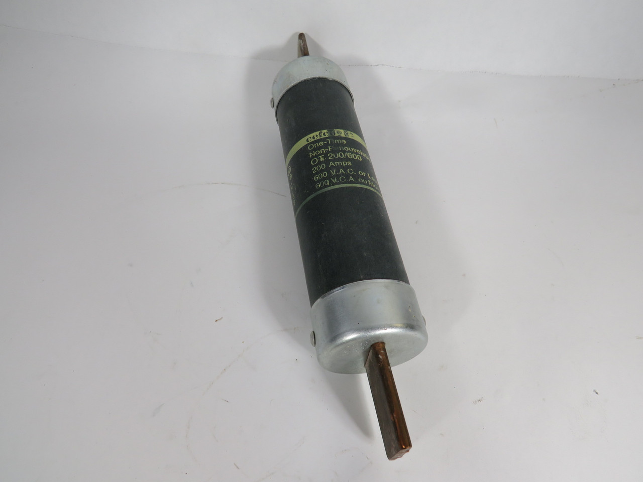 Cefco Gould OT200/600 One Time Fuse 200A 600V *DMG Box/SHELF WEAR* NEW