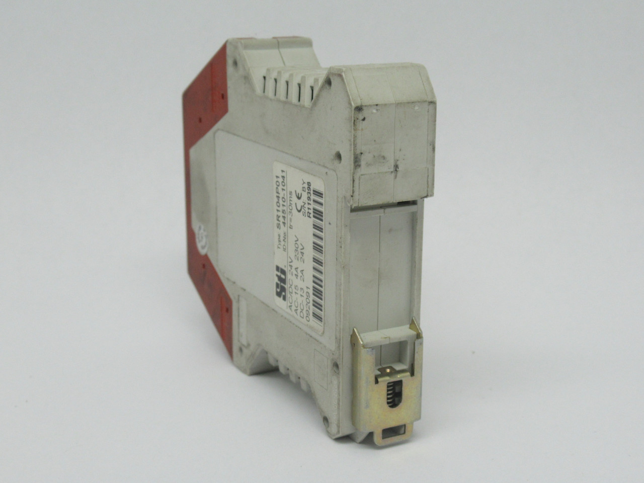 Scientific Technologies Inc. SR104P01 Safety Relay 24V 4A 1NO+1NC STAINED USED