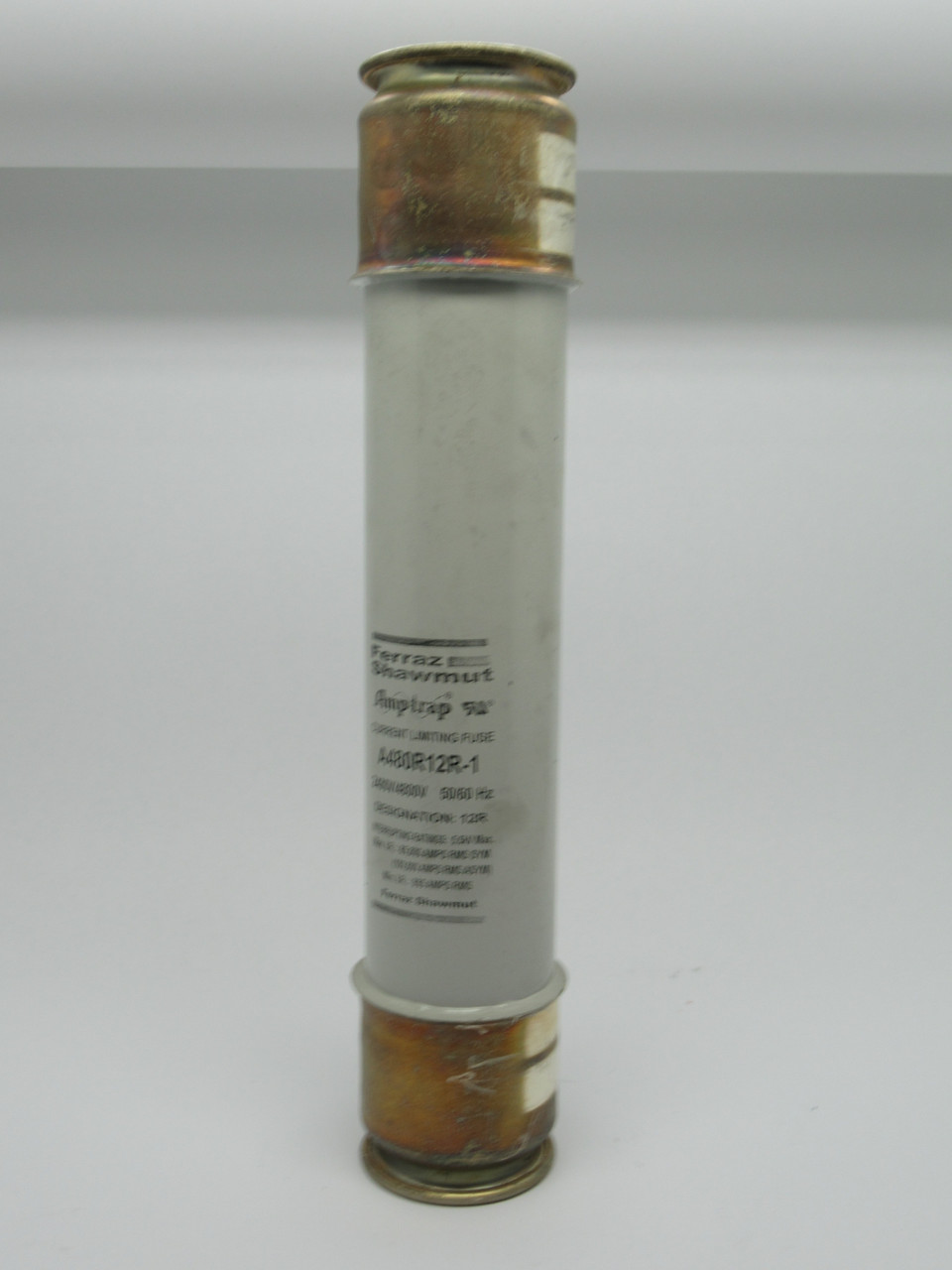 Ferraz Shawmut A480R12R-1 Current Limiting Fuse 2400/4800V 5.5kV Max USED