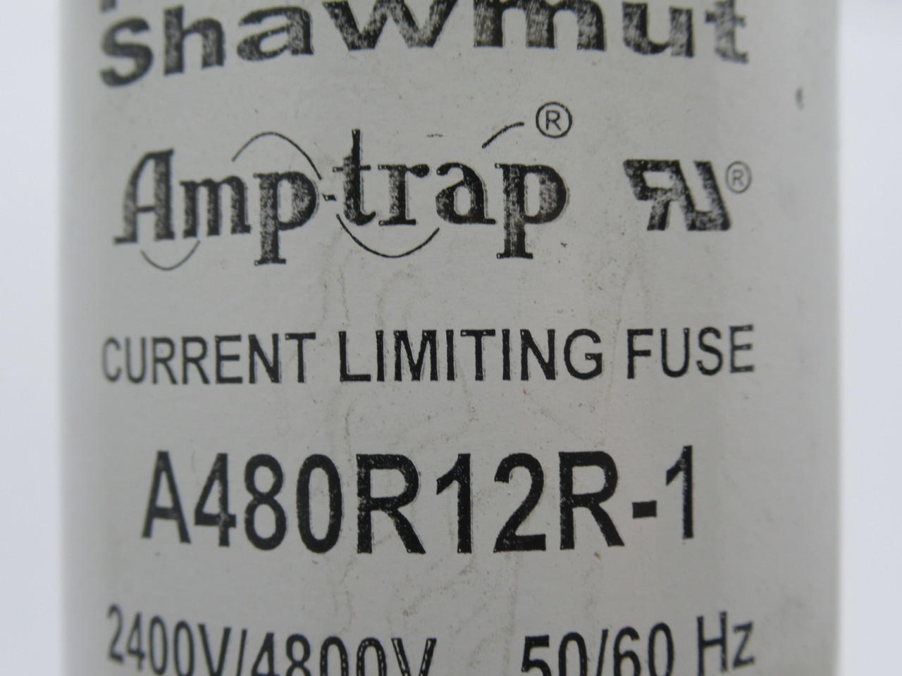 Ferraz Shawmut A480R12R-1 Current Limiting Fuse 2400/4800V 5.5kV Max USED
