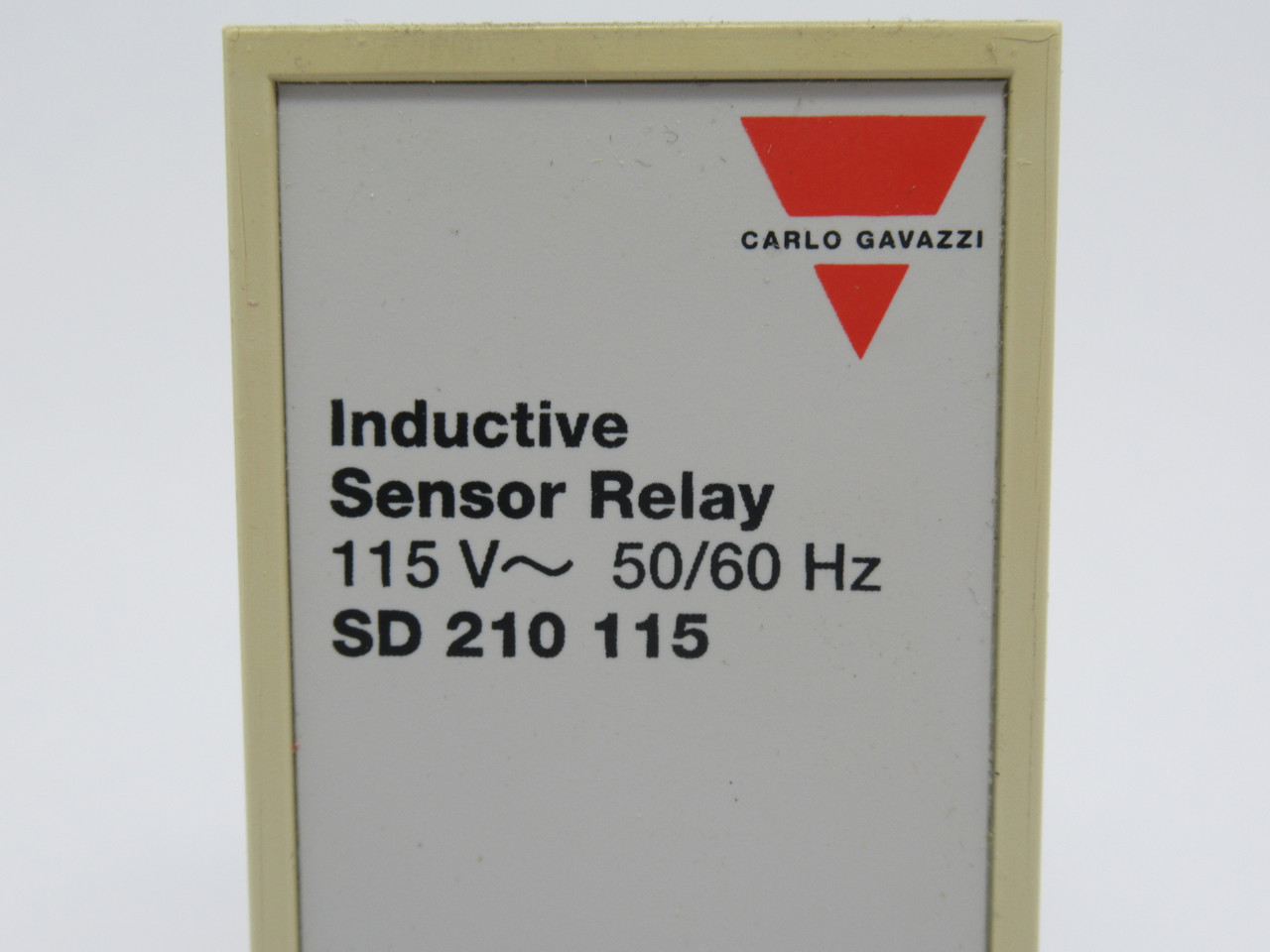 Carlo Gavazzi SD210115 Inductive Sensor Relay 115V 50/60Hz 11-Pin NEW