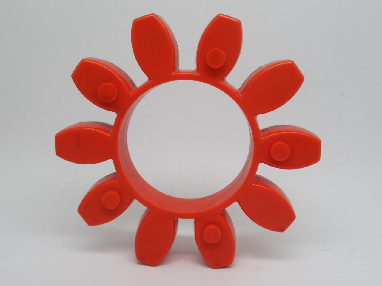 Lovejoy CJ 90 Red Coupling Spider 200mm OD x 100mm ID x 34mm W USED