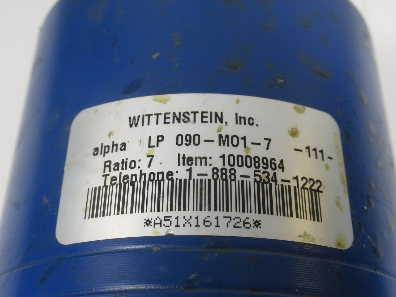 Wittenstein LP090S-M01-7-111 Planetary Gearbox 7:1 1 Stage *Rust* USED