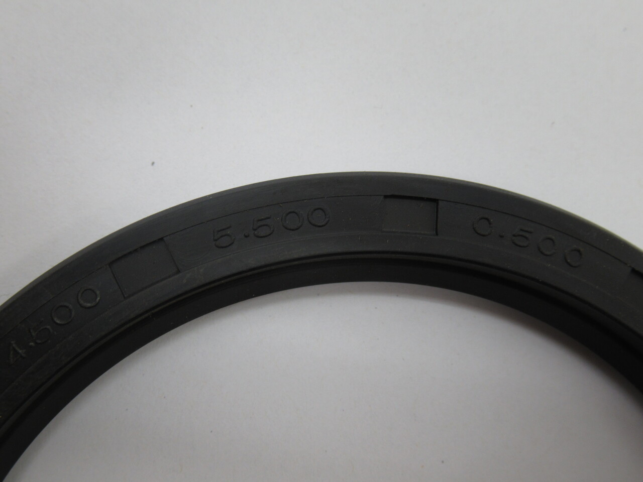 NAK 4.5X5.5X0.5 Nitrile Rubber Oil Seal SC 4.5" ID x 5.5" OD x 0.5" W NOP