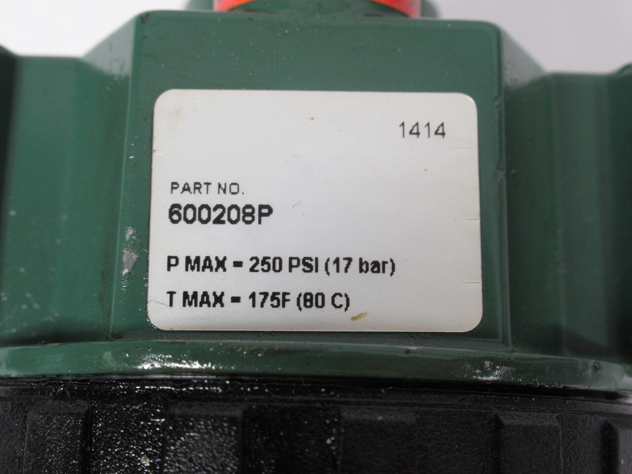 Lincoln 600208P Air Line Lubricator 1/2" 250 PSI 17 Bar USED