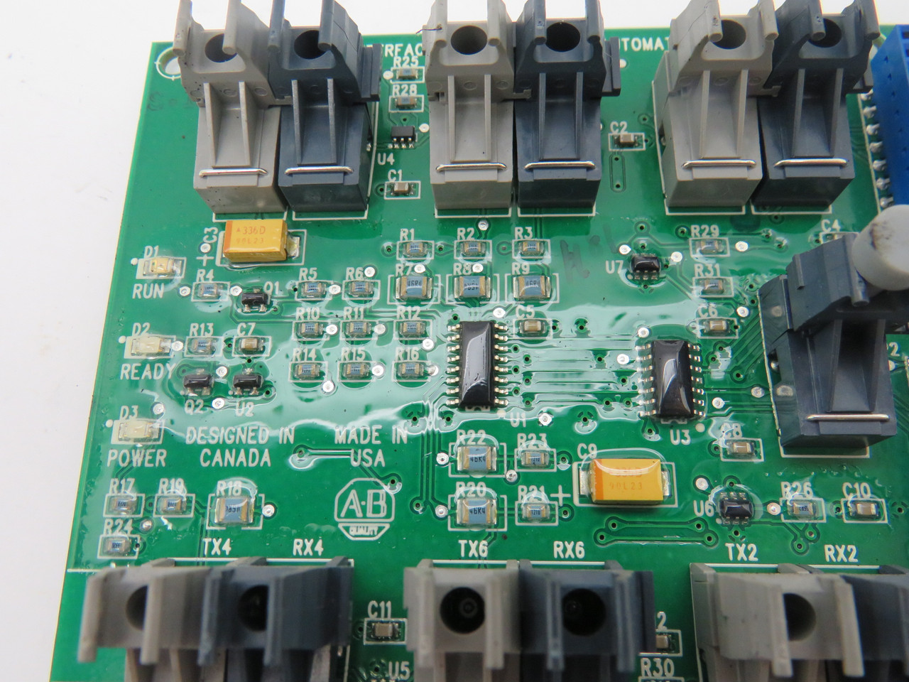 Allen-Bradley 80190-099-01/7 Fiber Optical Interface Board 80190-100-01-R USED