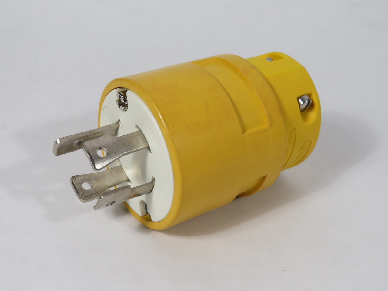 Woodhead 2877 Locking Plug 30A 600V 4W 3P NEMA L17-30 USED