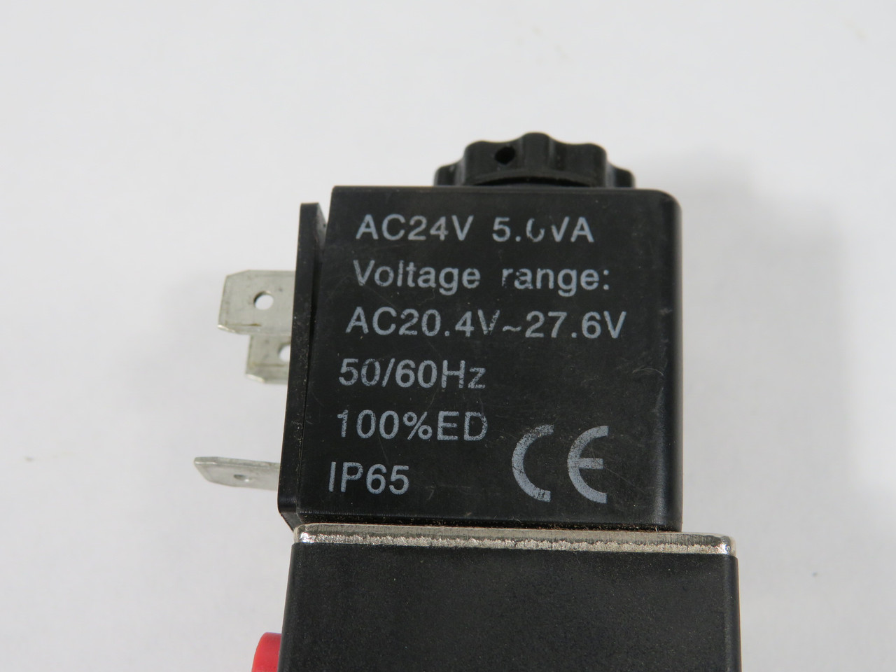 AirTac 4V21006ET 5/2-Way Solenoid Valve 1/8" NPT 24VAC NO CONNECTOR USED