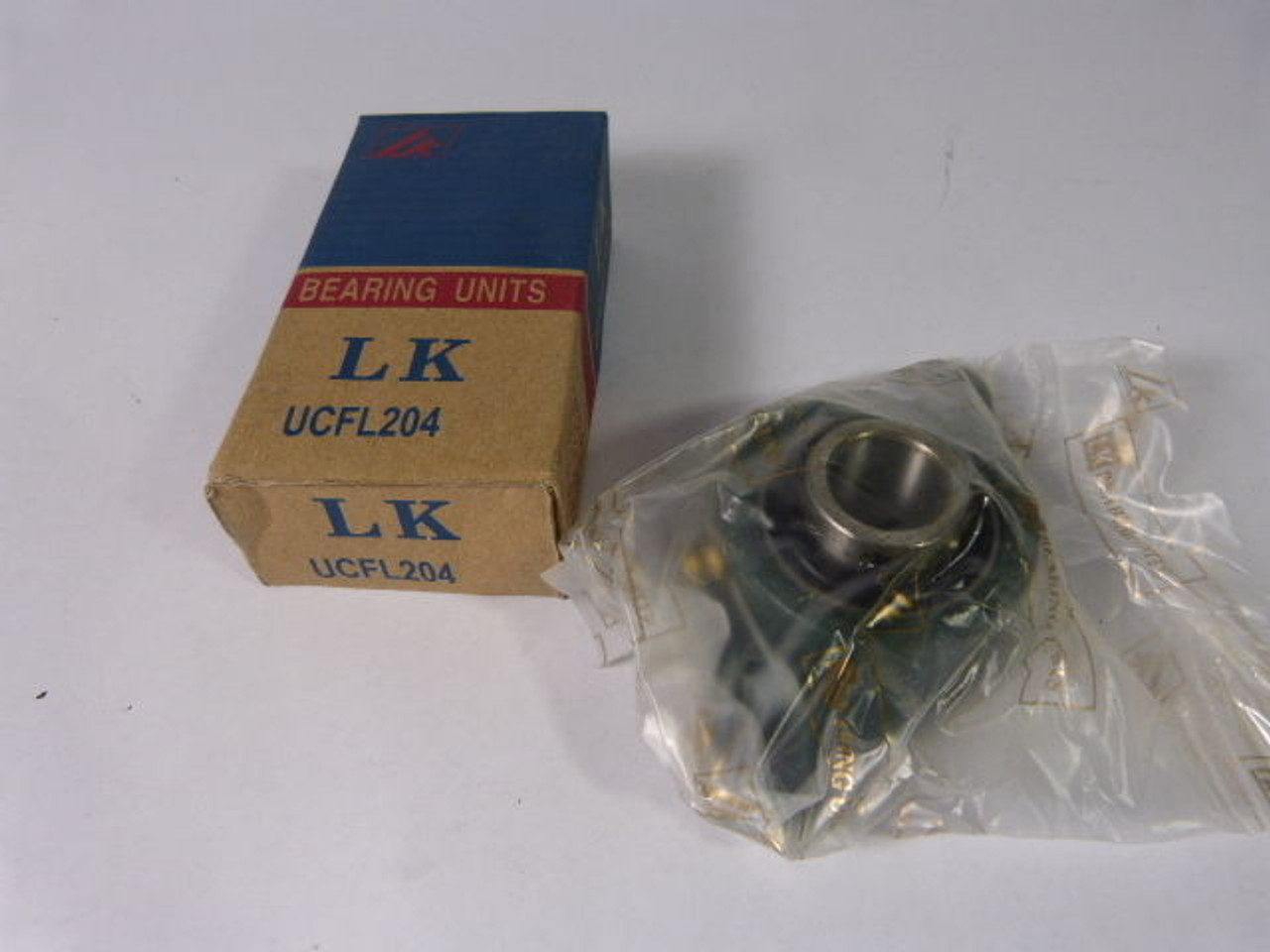 LK UCFL204 Flange Bearing Cast Housing ! NEW !