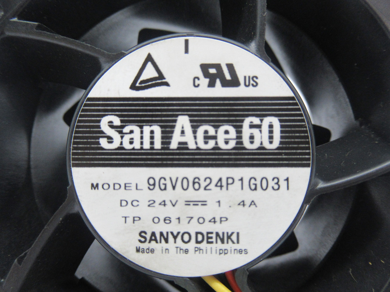 Sanyo Denki 9GV0624P1G031 San Ace 60 DC Cooling Fan 24VDC 1.4A USED
