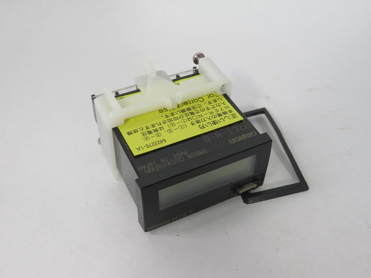 Omron H7ET-N-B Time Counter 7 Digit 0.0h-999999.9h 0.0h-3999d 23.9h NEW