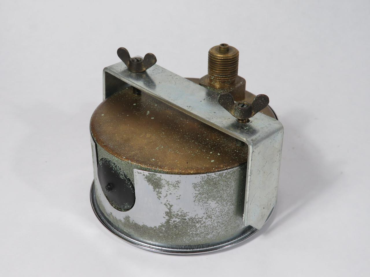 WIKA 213.40.100 Liquid-Filled Pressure Gauge 31.5MPa 100mmD G3/8" Back USED