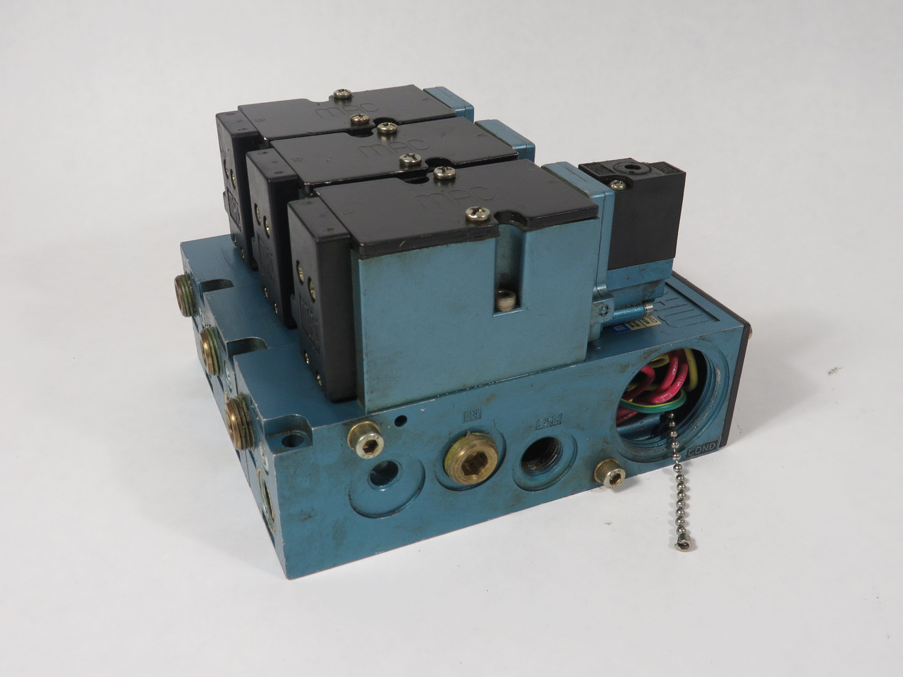 MAC 82A-AA-CKA-TM-DAAP-1DA Solenoid Valve Assembly 110/120V ONLY 1 COIL USED