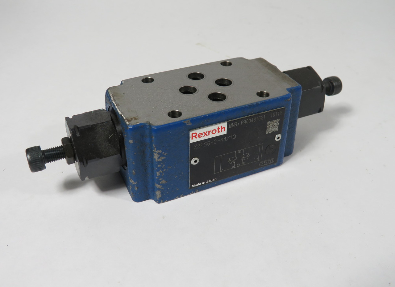 Rexroth R900481621 Throttle Check Valve Z2FS6-2-44/1Q USED