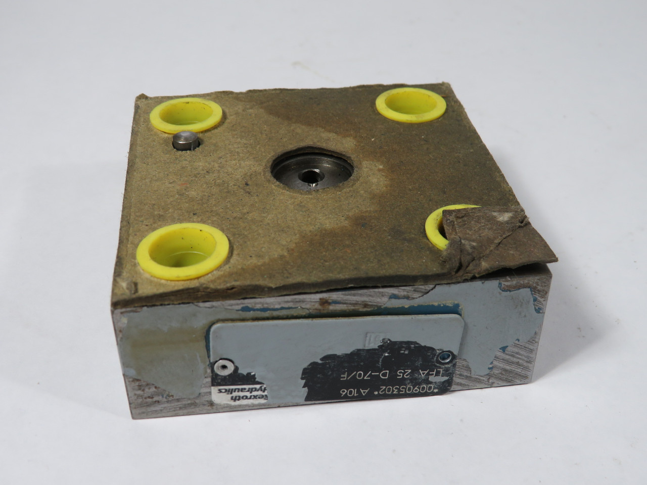 Rexroth LFA-25D-70/F Logic Valve Cover REPAINTED/LOOSE NAMEPLATE USED