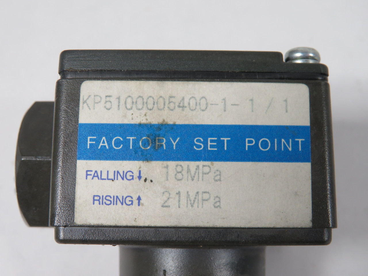 Taihei Boeki PZA50T Pressure Switch 12-28VDC 50MPa Range 75MPa SHELF WEAR NOP
