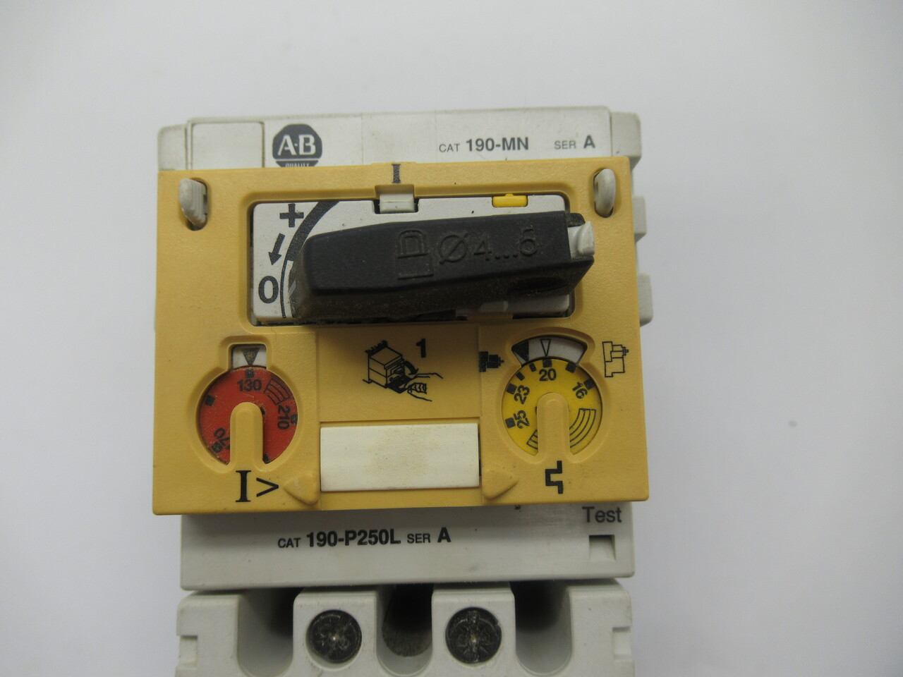 Allen-Bradley 190-A40D Modular Starter System 110V@50Hz 120V@60Hz USED