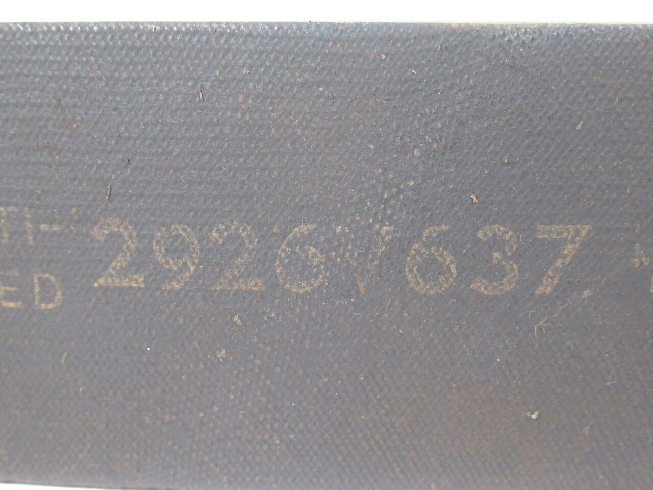 Gates 2926V637 Multi Speed V-Belt 63.7" L x 1.81" W x 0.51" T NOP