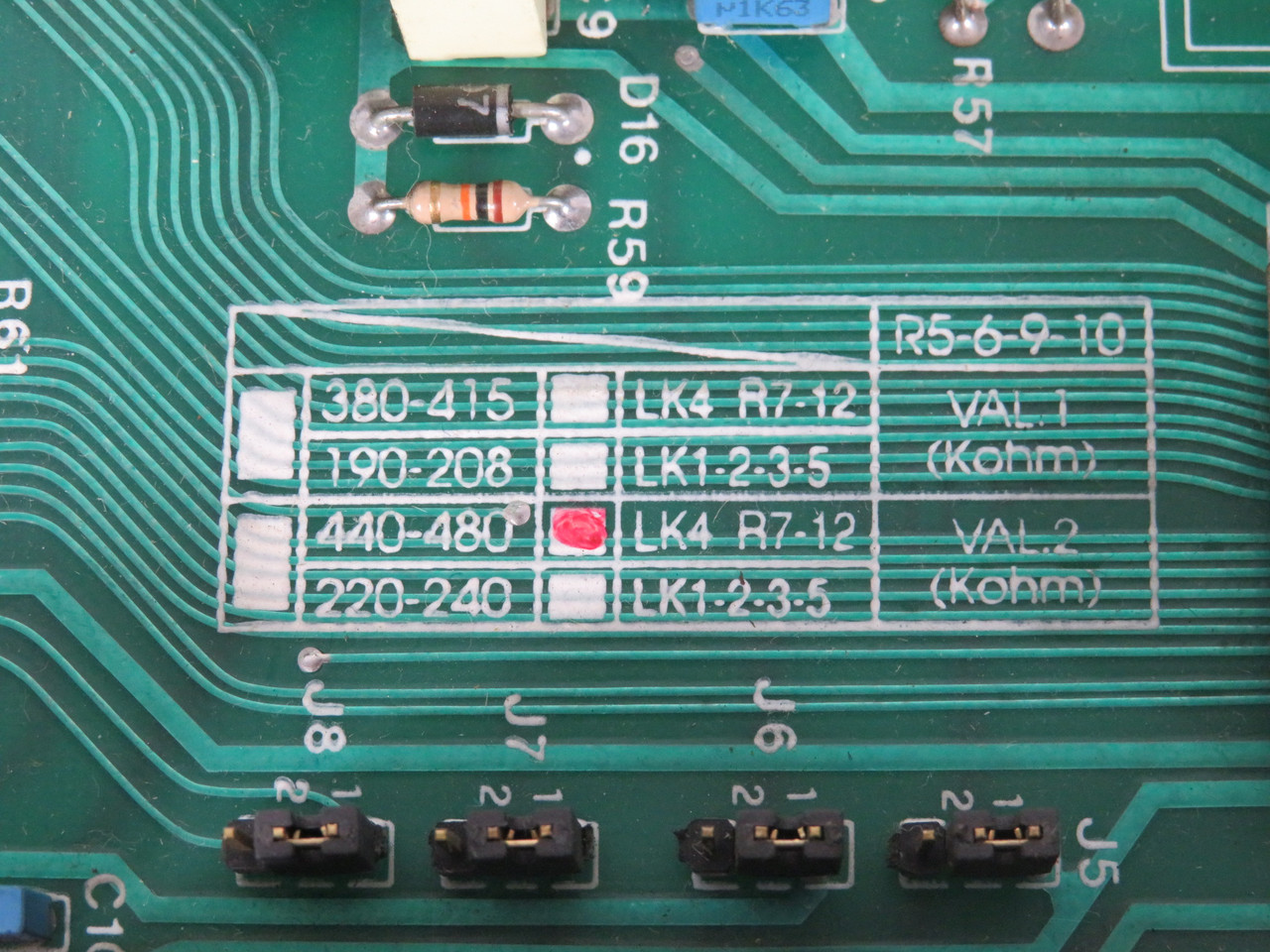 Elettronica Santerno ES630/1 PC Firing Board AS IS