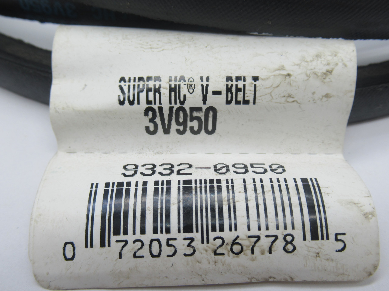 Gates 3V950 Super HC V-Belt 95" L x 0.375" W x 0.33" T NEW