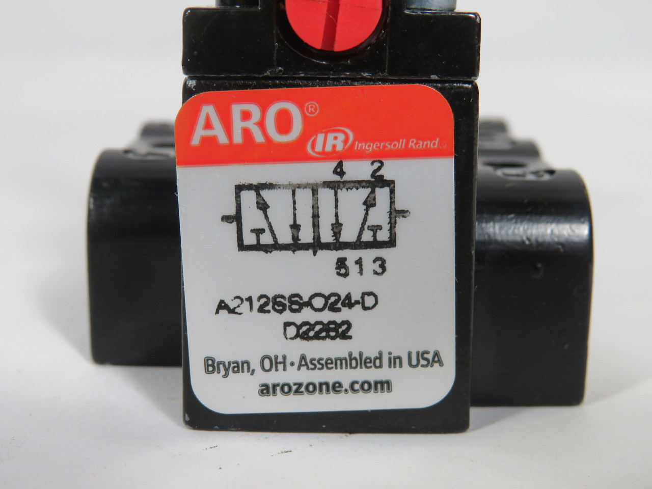 ARO A212SS-024-D4/2 Solenoid Air Control Valve *No Coil*  1/4" NPT 50scfm NOP