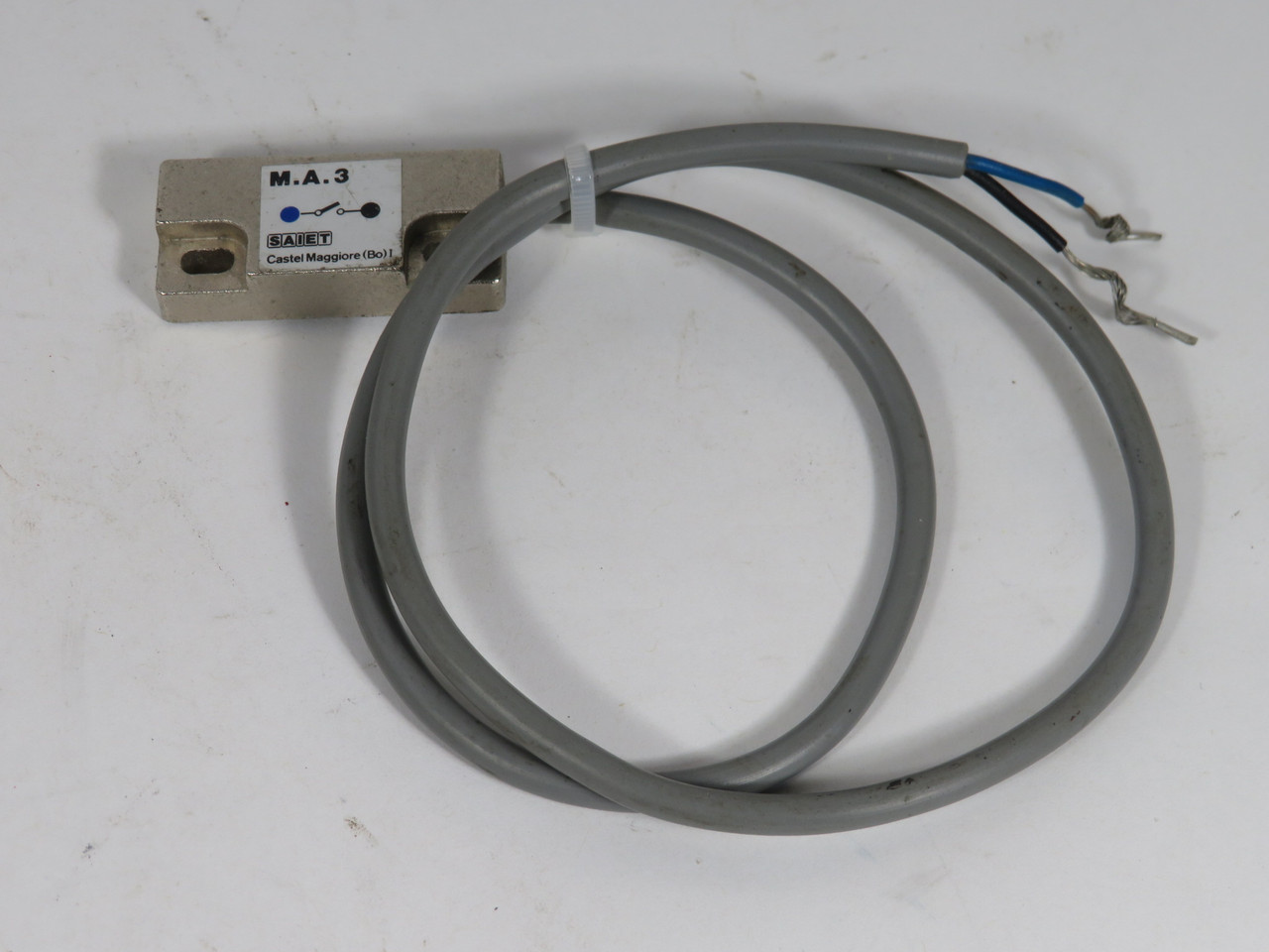 Saiet M.A.3 Magnetic Proximity Switch 7-35mm Range .5m Length USED
