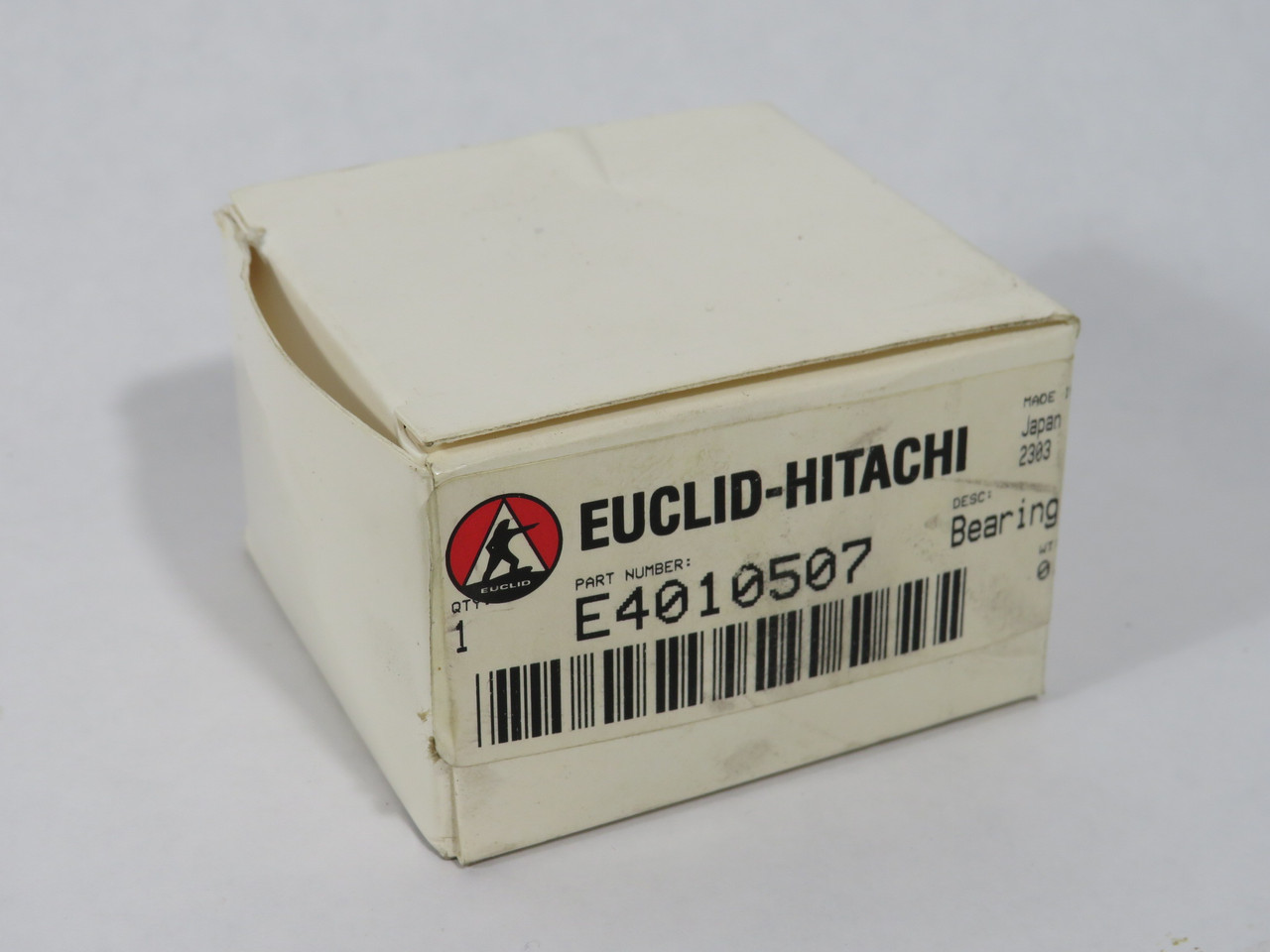 Euclid-Hitachi 34010507 Deep Groove Ball Bearing 30mm ID 72mm OD 19mm W NEW