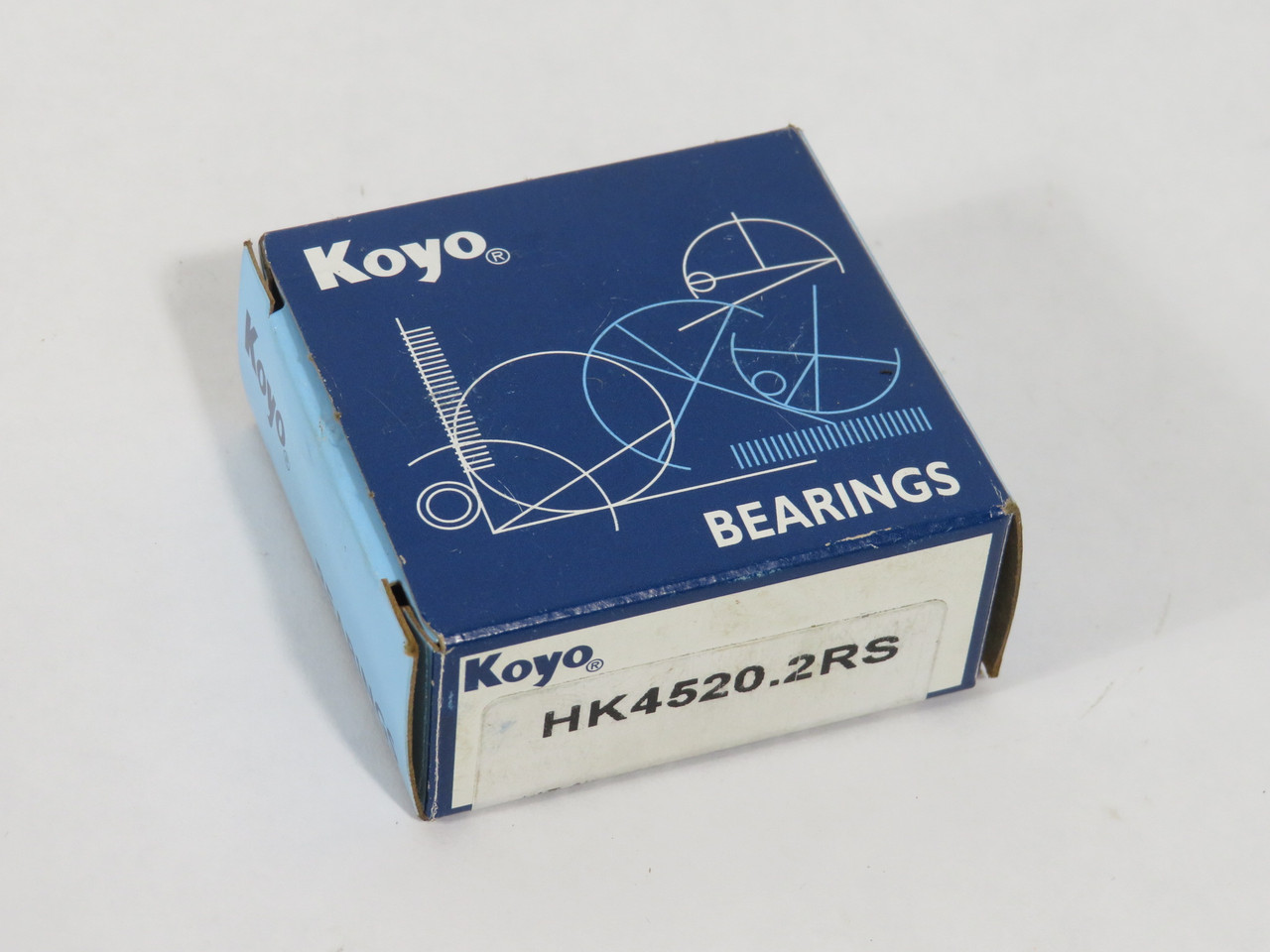 Koyo HK4520.2RS Needle Roller Bearing 45mm ID 52mm OD 20mm W NEW