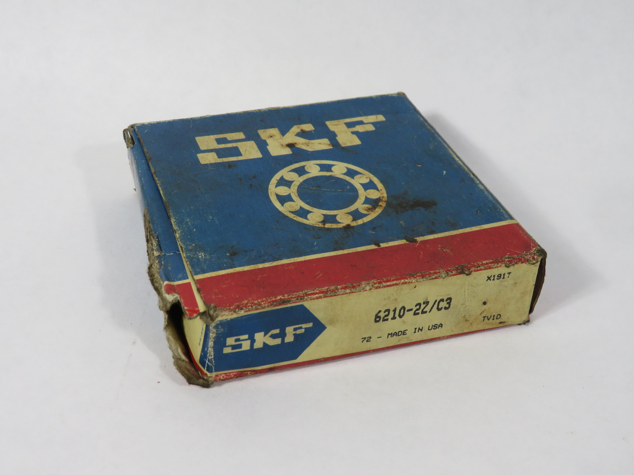 SKF 6210-2Z/C3 Deep Groove Ball Bearing 50mm ID 90mm OD 20mm W NEW