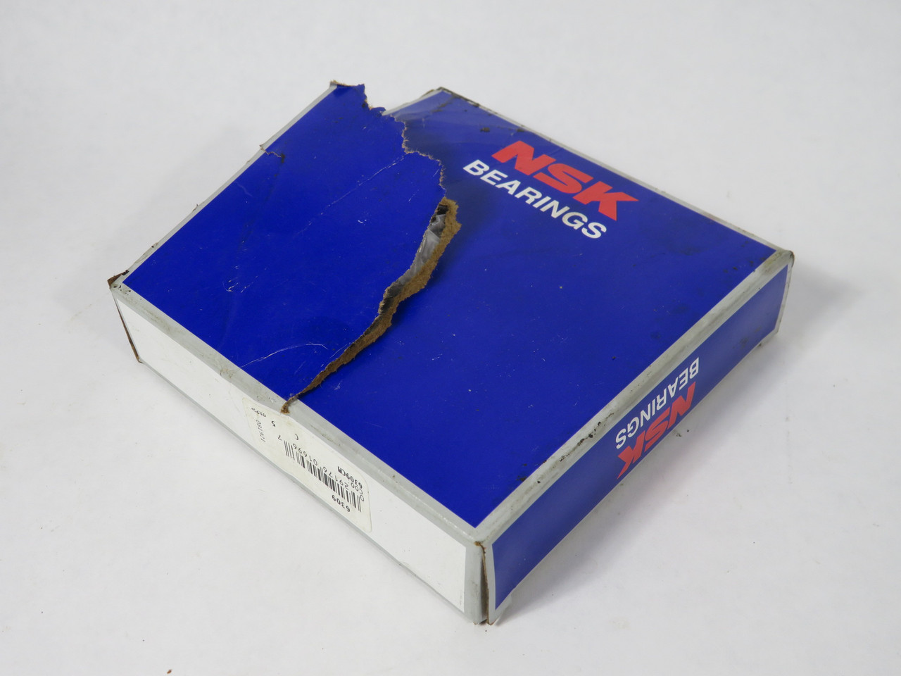 NSK 6309CM Deep Groove Ball Bearing 45mm ID 100mm OD 25mm W BOX DAMAGE NEW