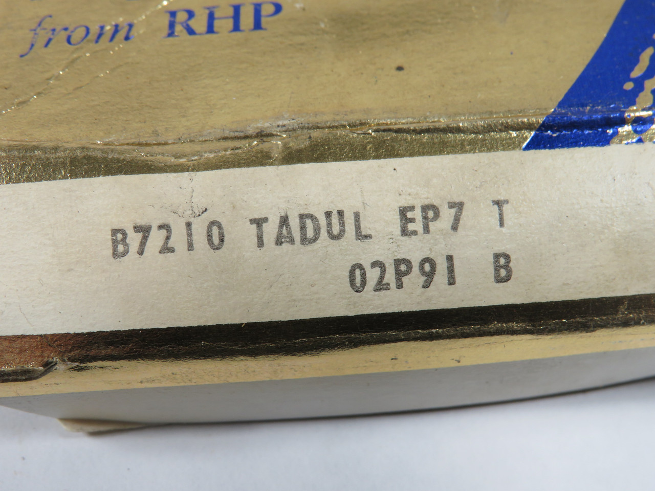 RHP B7210TADULEP7T Angular Contact Bearing 50mm ID Half-Pair BOX DAMAGE NEW