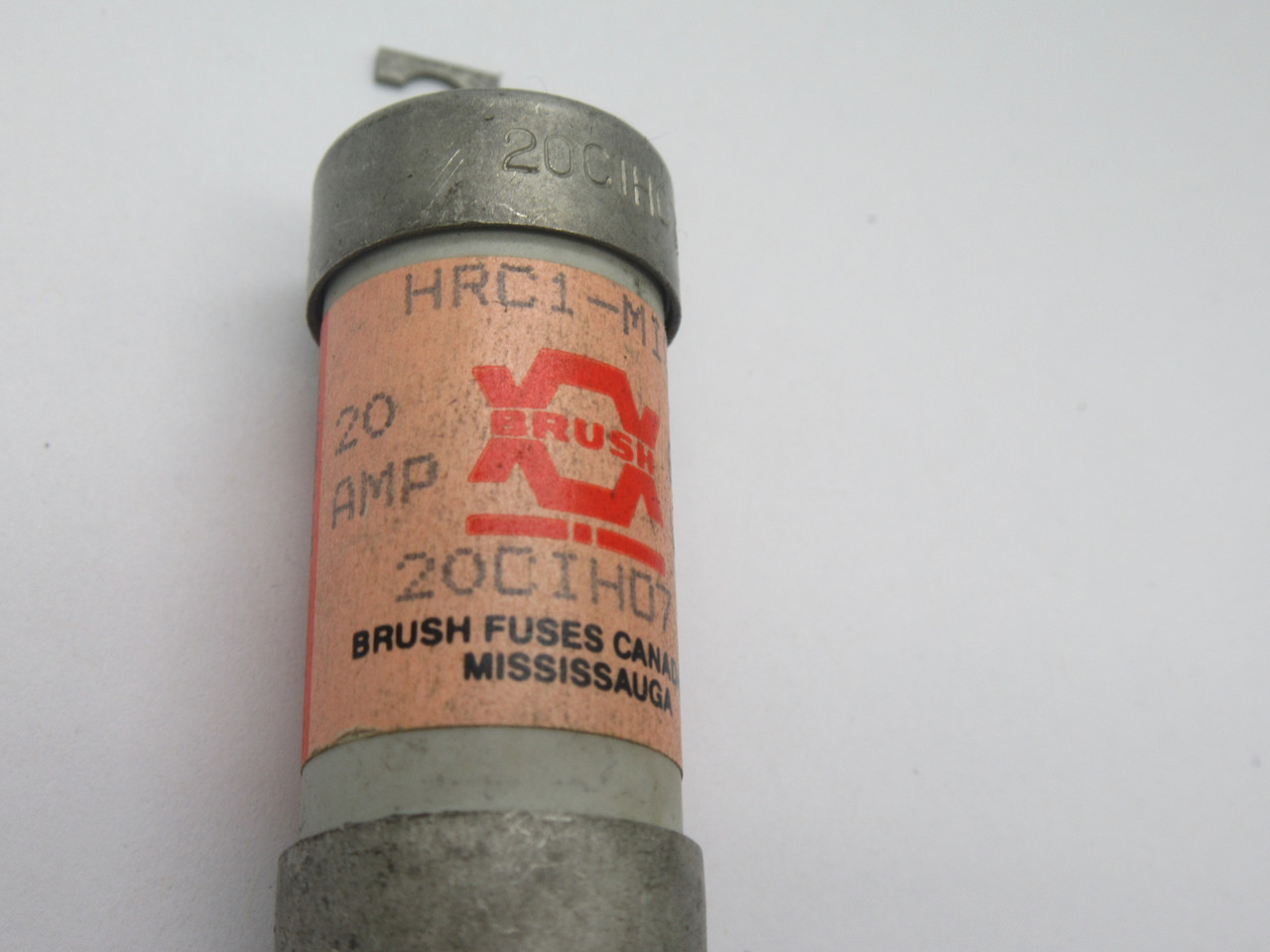 Brush Fuses Canada 20CIH07 Fuse 20A 600VAC USED