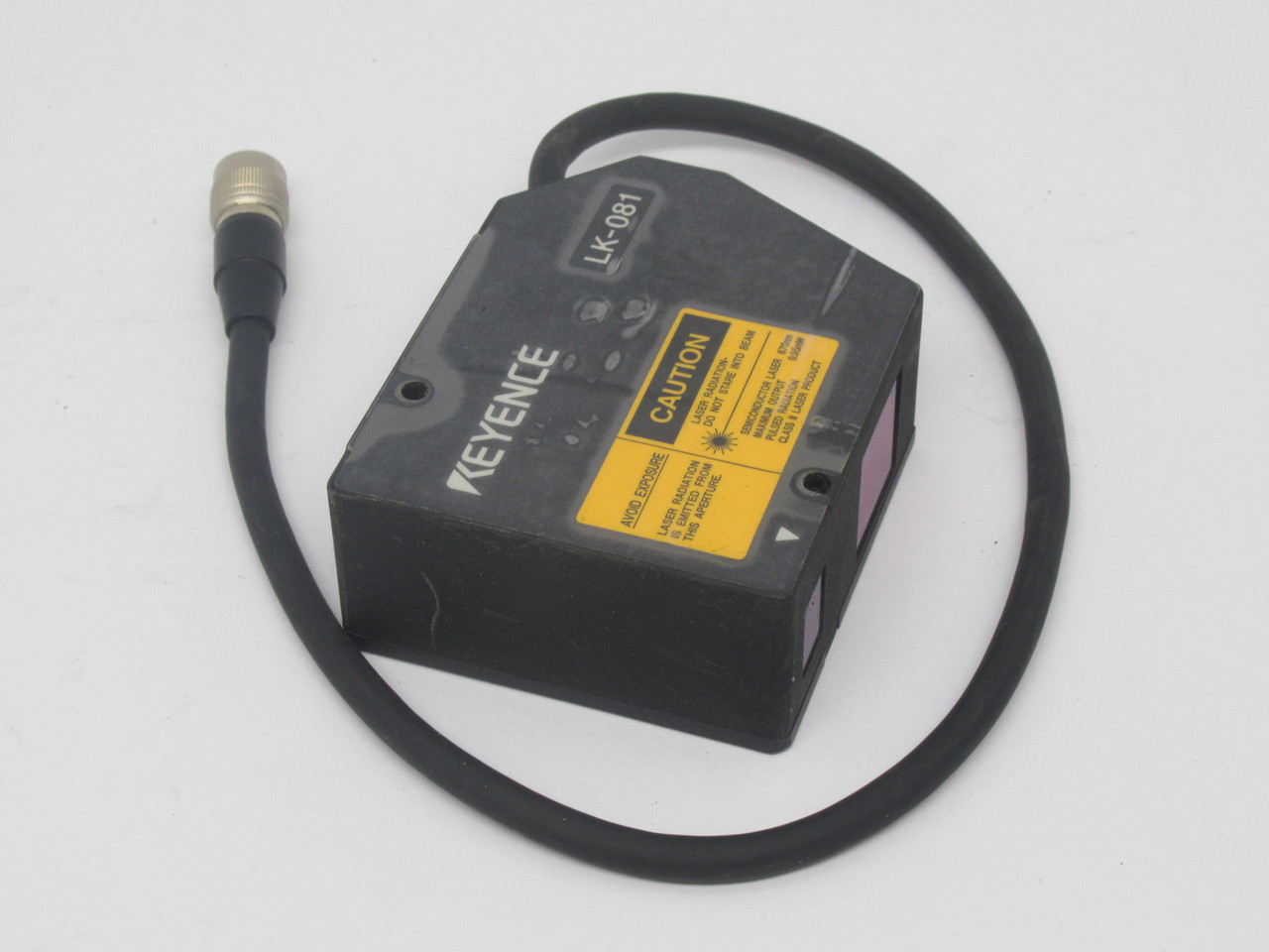 Keyence LK-081 Sensor Head 80mm Range 5V 4-20mA USED