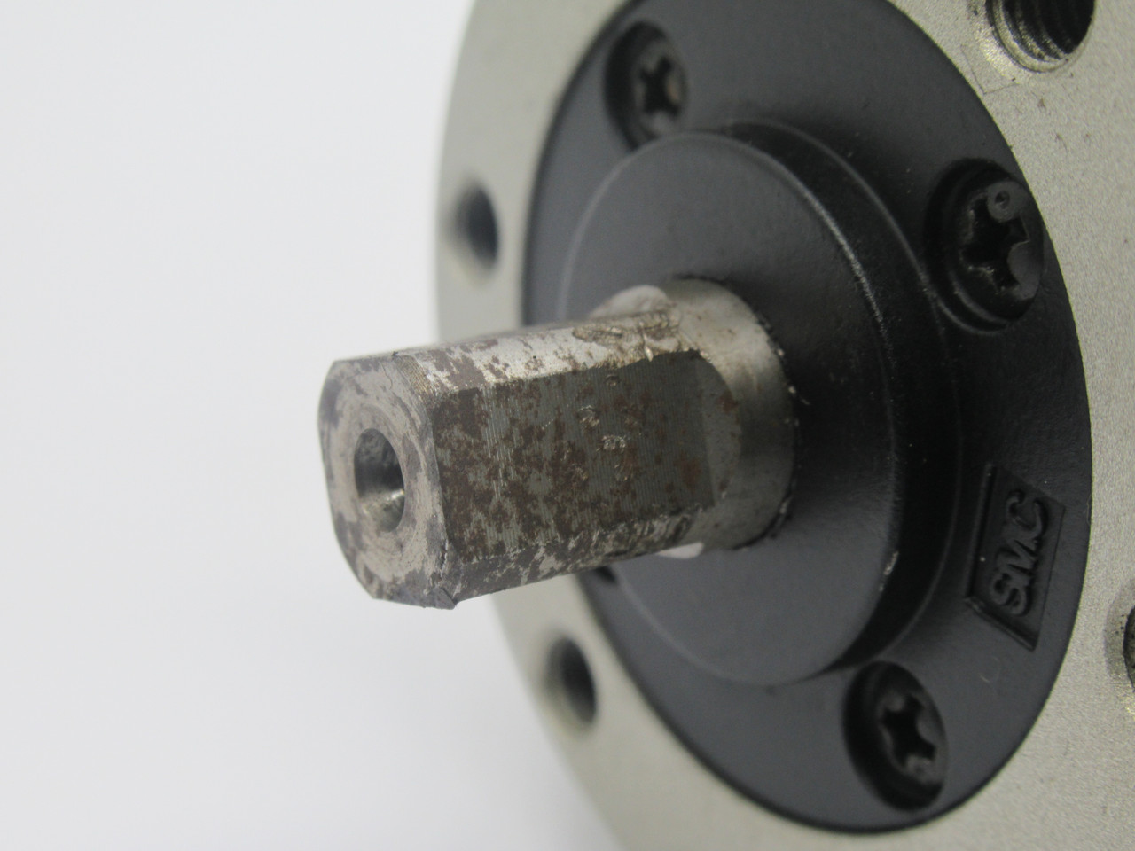 SMC NCRB50-90 Vane Type Rotary Actuator 145PSI RUST/SHELF WEAR USED