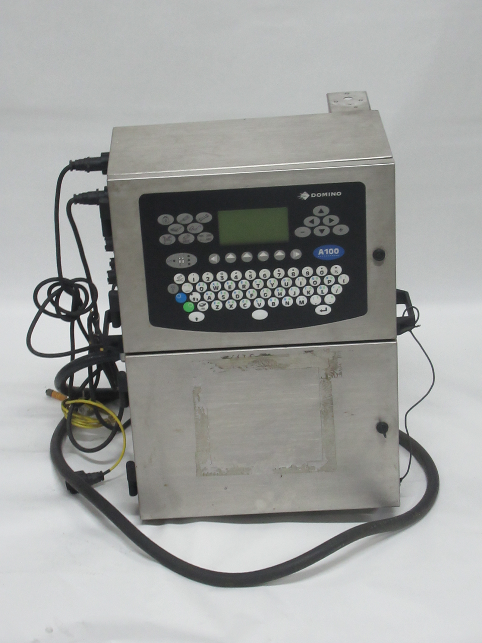 Domino A100 Continuous Inkjet Printer MISSING RESERVOIR/DAMAGED PRINTHEAD AS IS