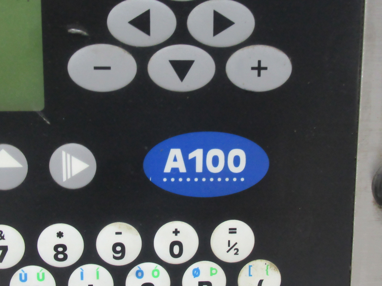 Domino A100 Continuous Inkjet Printer *NO INK RESERVOIRS* *NO KEY* AS IS