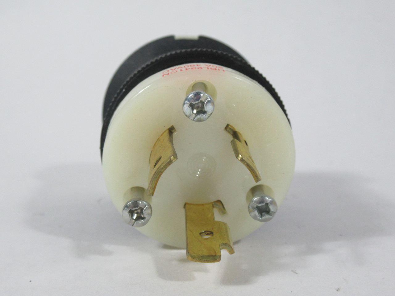 Hubbell HBL2341CN Insulgrip Twistlock Plug 20A 480VAC 2P 3W NEW