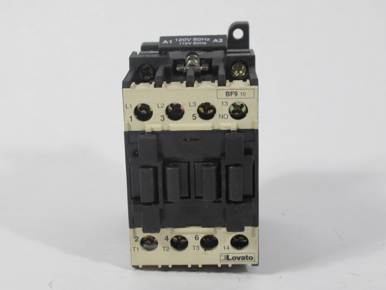 Lovato BF9.10-12060 Contactor 3-Pole 120/110V 60/50Hz 25A USED