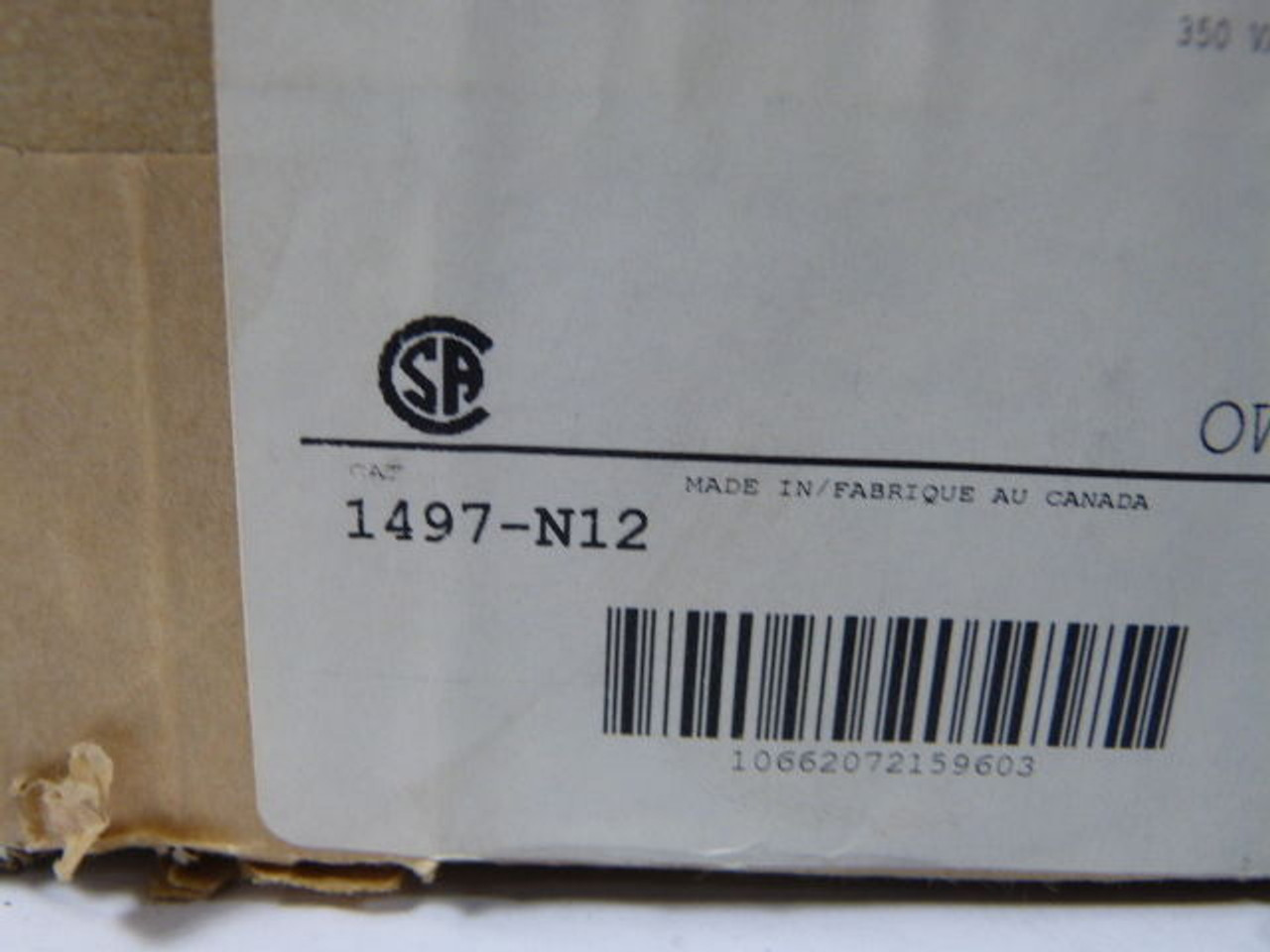 Allen-Bradley 1497-N12 Control Transformer 350VA ! NEW !