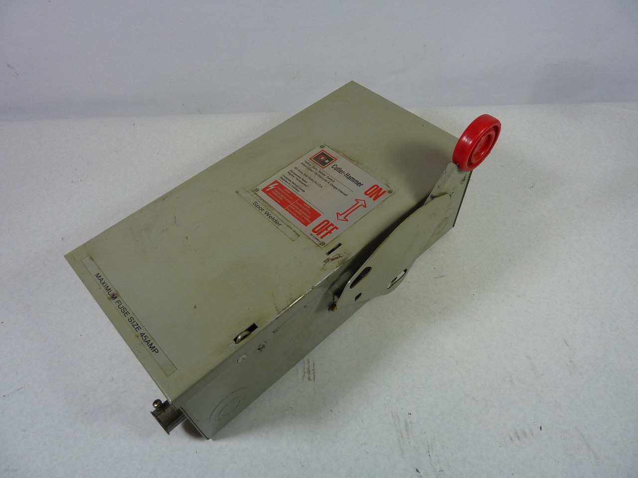 Cutler-Hammer 30-17449-6 Disconnect Switch 60A 600V AC/CA USED