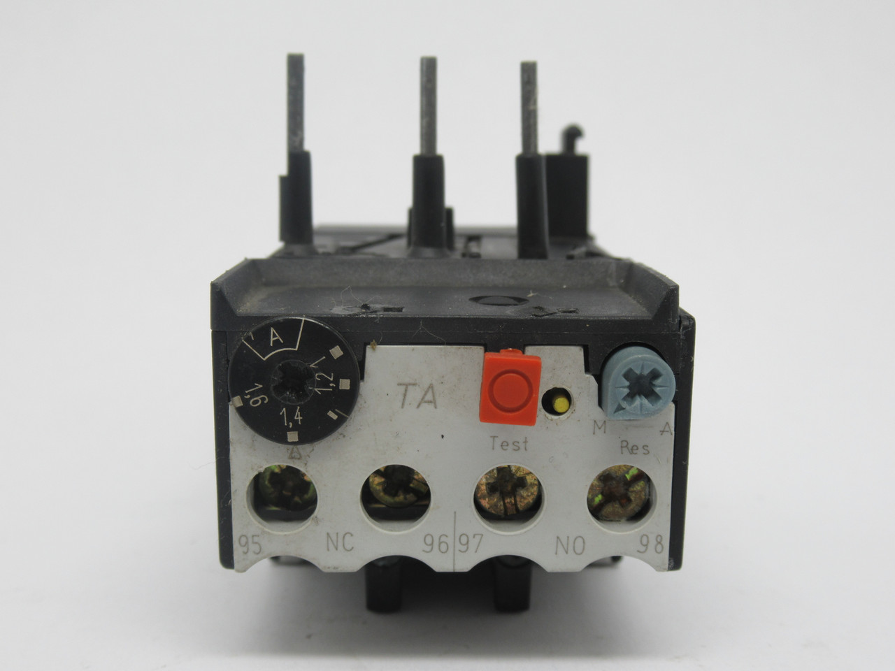 Allen-Bradley 193-TAB16 Bimetallic Overload Relay 1-1.6A Ser.A *STAINED* USED