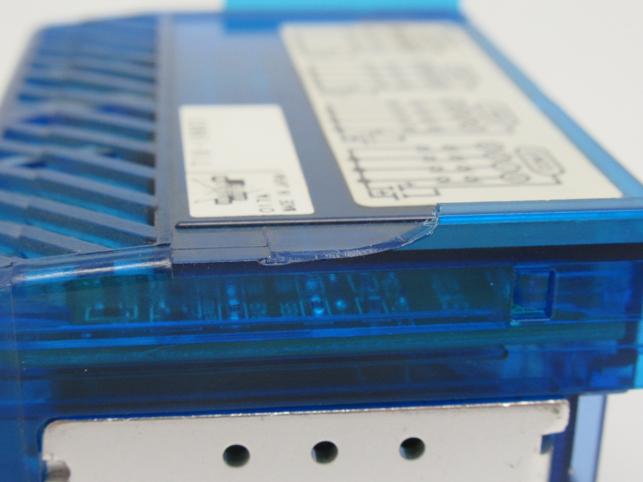 Automation Direct T1K-16ND3 Terminator Discrete Input Module CHIPPED FRAME USED