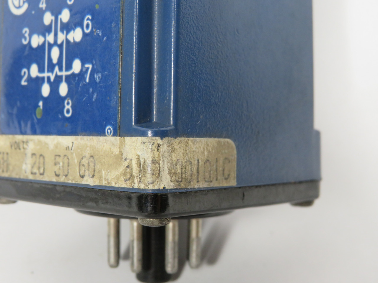 ATC 319B-001-Q1C Time Delay Relay 5A@120/240VAC 0-1Sec *COS SCRATCH* USED
