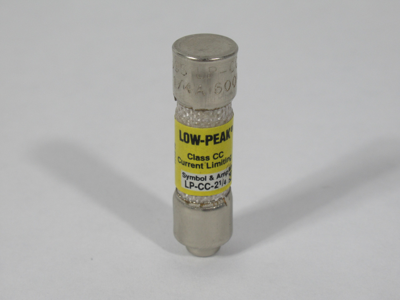 Cooper Bussmann LP-CC-2-1/4 Low-Peak Time Delay Fuse 2-1/4A *LOT OF 10* USED