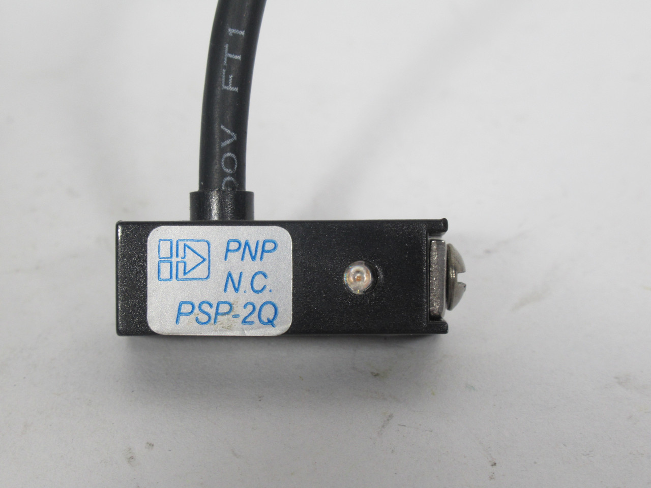 Kollmorgen PSP-2Q-NC Position Sensor 10-24VDC PNP NC 6" Pigtail 3-Pin USED