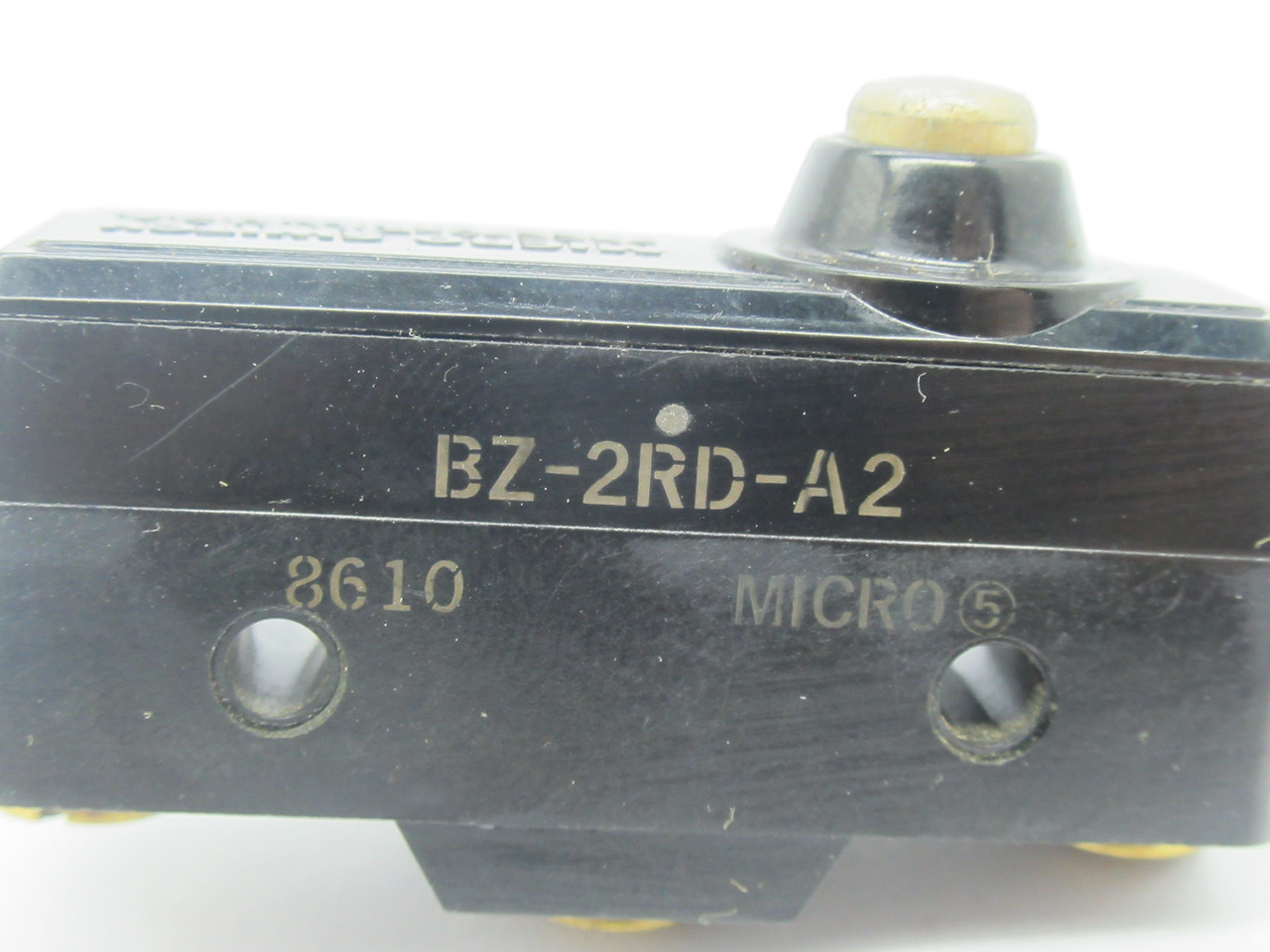 Microswitch BZ-2RD-A2 Basic Snap Action Micro Switch 15A@125/250/480VAC USED