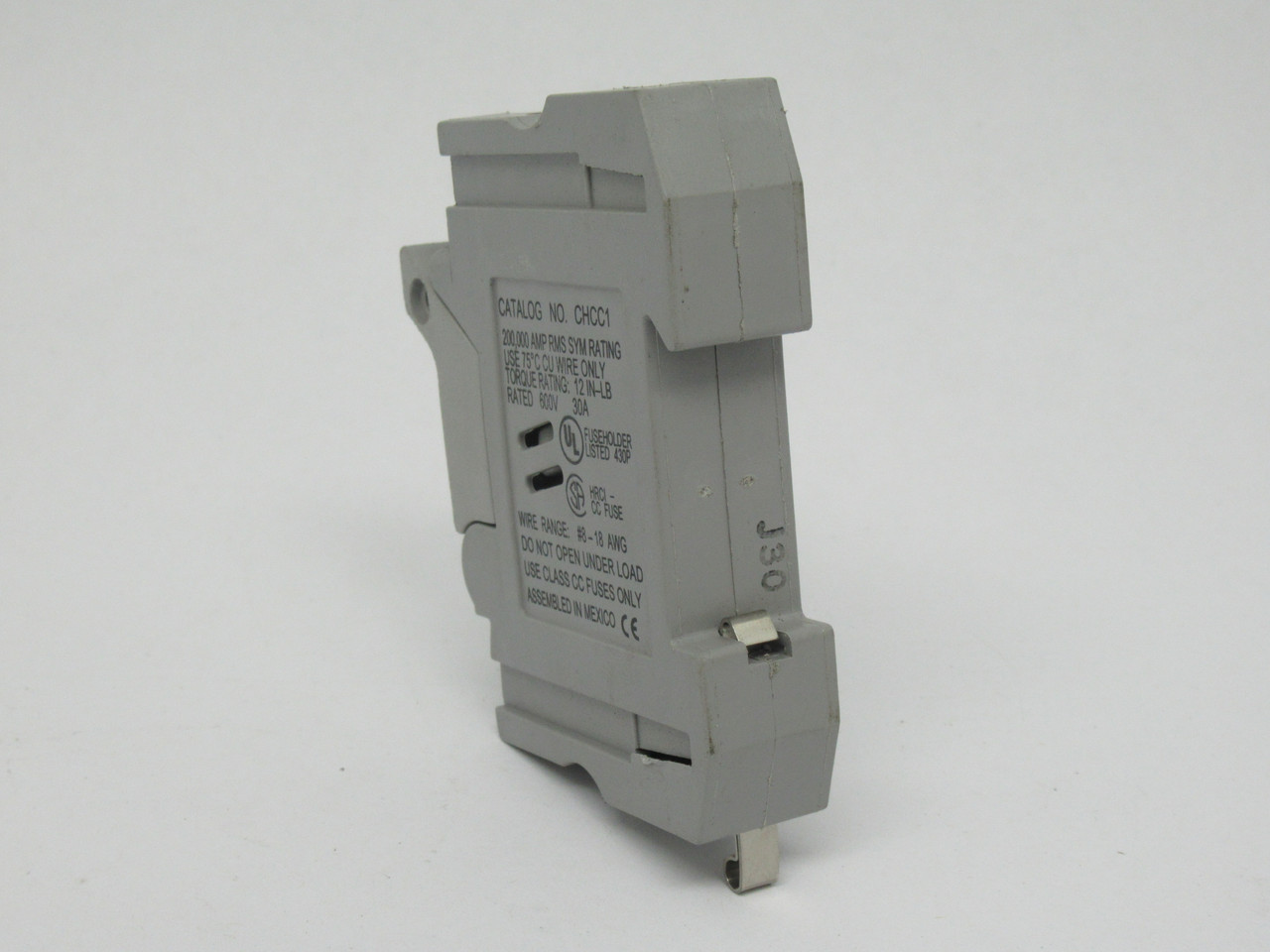 Bussmann CHCC1 Fuse Holder 30A 600V 1-Pole *LOT OF 12* USED