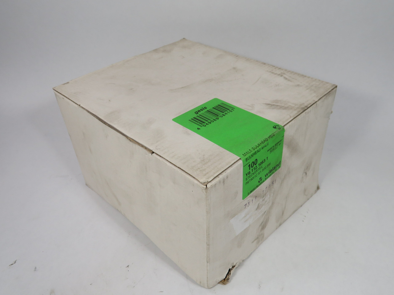 Wieland Y6.112.1053.1 1-Pole Panel Mount DC Solar Connector 100-Pack SEALED NEW