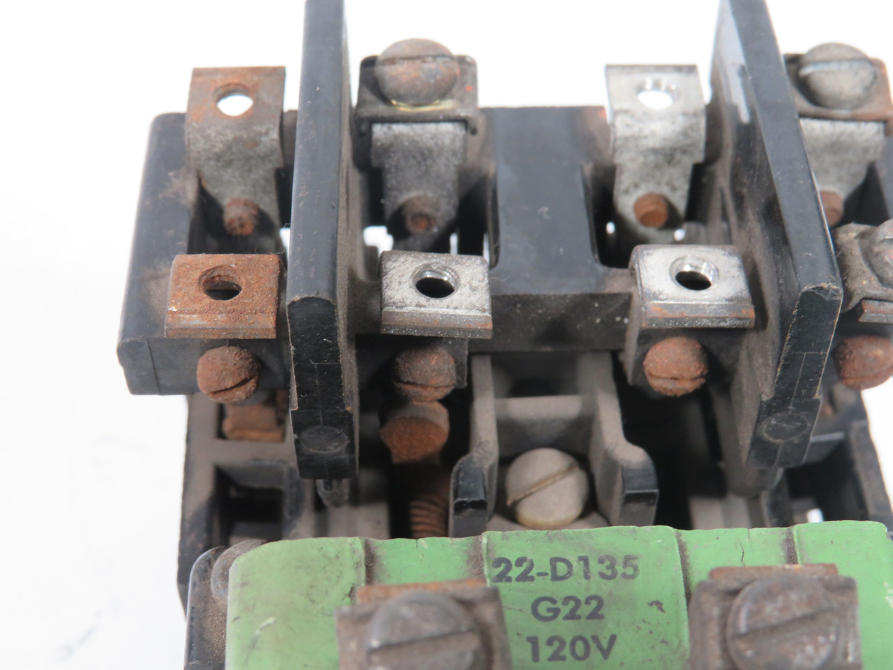 General Electric CR2810A14BB Vintage Machine Tool Relay *COS DMG/RUST* USED